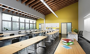 The Grad Linear luminaire offers familiar style, comfortable illumination and seamless integration into lighting systems.